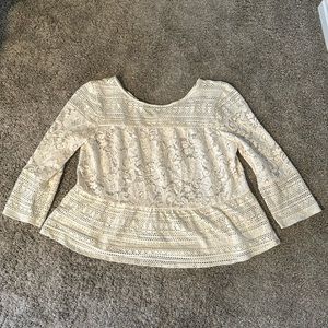 Meadow Rue Lace Shirt